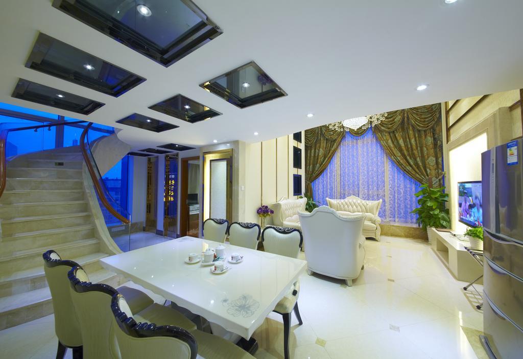 Louidon Mega Apartment Hotel Of Kam Rueng Plaza - Sunshine Apartment Kuangcsou Szoba fotó
