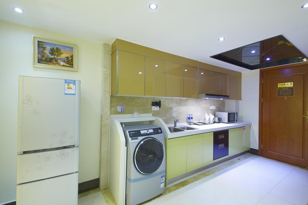 Louidon Mega Apartment Hotel Of Kam Rueng Plaza - Sunshine Apartment Kuangcsou Szoba fotó